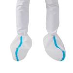 Breathable Film Hospital Shoe Covers Disposable Non Wowen 40-80gsm