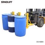DG1080A DG1080B Mechanical Drum Grabber Forklift Automatic Clamping Capacity