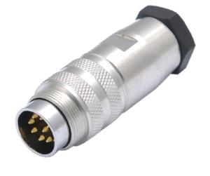 Quality IP68 socket male female flange panel mount solder type m16 5pin AISG connector wholesale