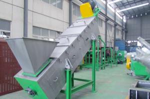 Quality 1500KG/H High Speed Friction Washer , sS304 Plastic Recycling Machine Line wholesale