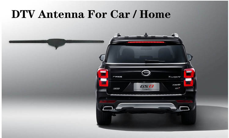 4K 1080P 150 Miles Home Digital Tv Antenna Car Uhf Antenna With Magnetic Base