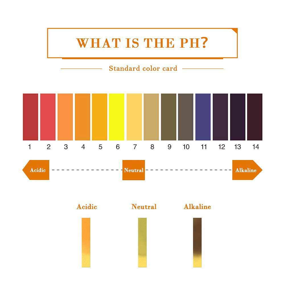 PH Test Strips 1-14 Litmus Paper For All Solution Chemical Dry ODM Customized PH Tester
