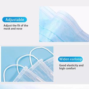 Quality Surgical Disposable 3 Ply Earloop Nonwoven Face Mask wholesale