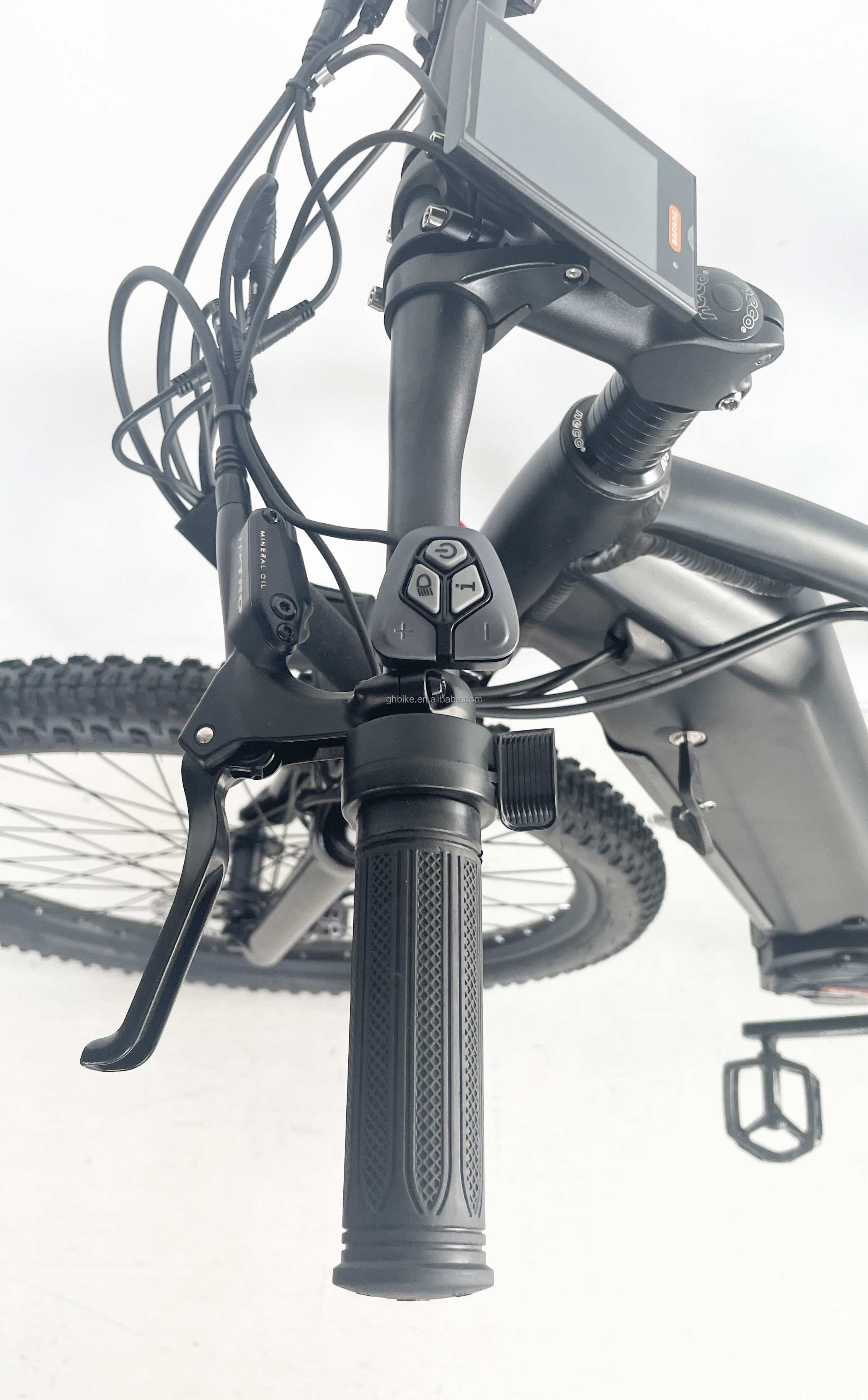 27.5" 1000W Lithium Battery Electric Mountain Bike with 9 Speeds and Full Suspension