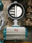 rack piston pneumatic quarter actuator for valves