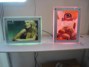Quality DC12V 10MM 270x357 Light Box Advertising Displays wholesale