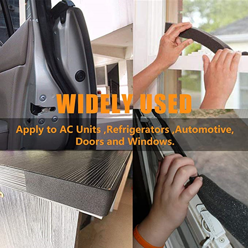 39Ft Self Adhesive Foam Weather Stripping for Window Door Sealing