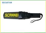 Quality Rubber Leather Belt Hand Held Security Metal Detector For Police Office