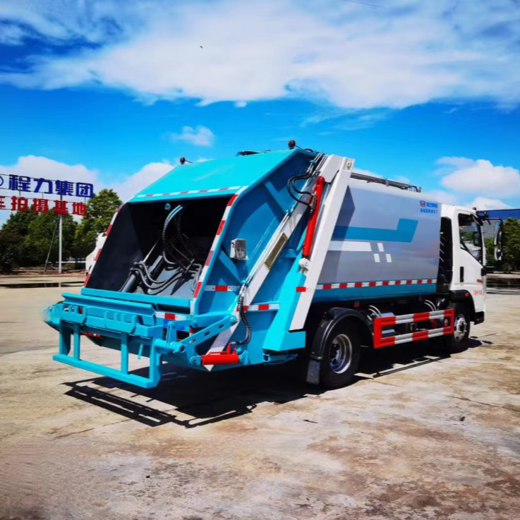 New Sinotruck Howo 6wheel Lift Compactor Garbage Truck 10ton Garbage Cleaning Truck
