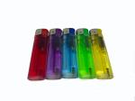 1100ctns/FCL Kitchen Transparent Colors Electronic Slim Cigarette Lighters DY