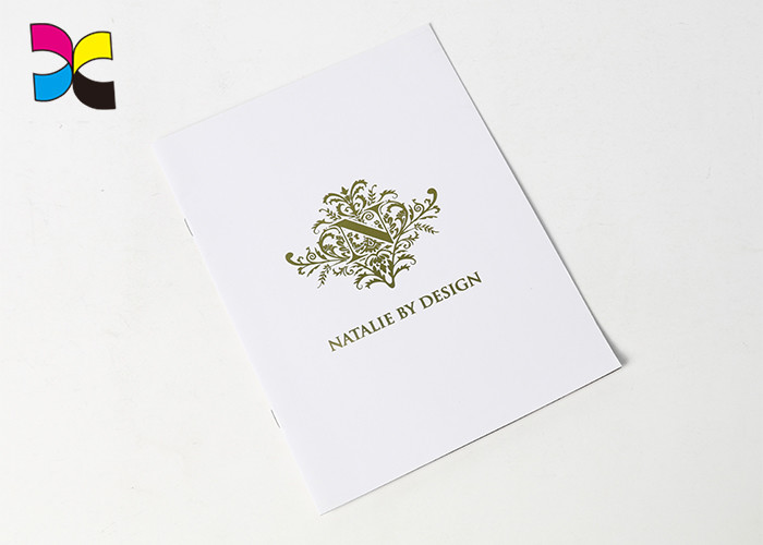 Art Paper Customized Photo Book Printing Golden Foil Cover Matte Perfect Binding