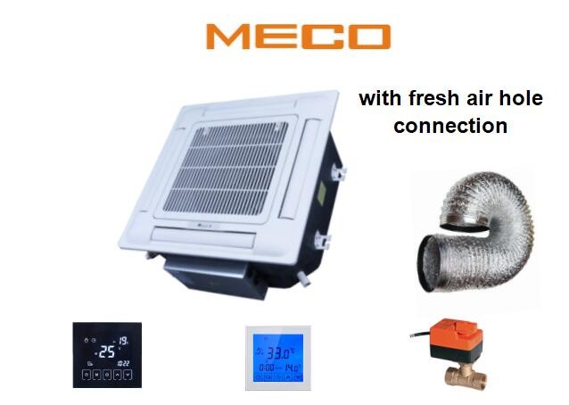 Four Pipe Hot Water Fan Coil Unit , Electric Heat Fan Coil Unit 11.75Kw 1300CFM