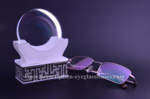 Quality Blue Block 1.56 Semi Finished Lens Blanks HMC EMI Coated UV420 Protection wholesale