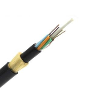 Quality 24 Core ADSS Fiber Optic Cable Aerial G652D Fiber Self-Supporting wholesale
