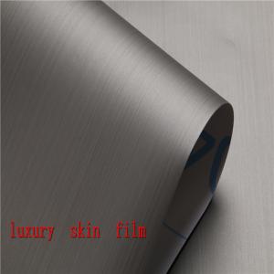 Quality Waterproof PVC Interior Film 1250mm PVC Self Adhesive Film Furniture wholesale