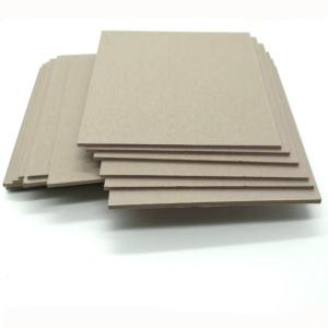 Quality 1600gsm / 2.63mm carton gris grey color made by laminated machine wholesale