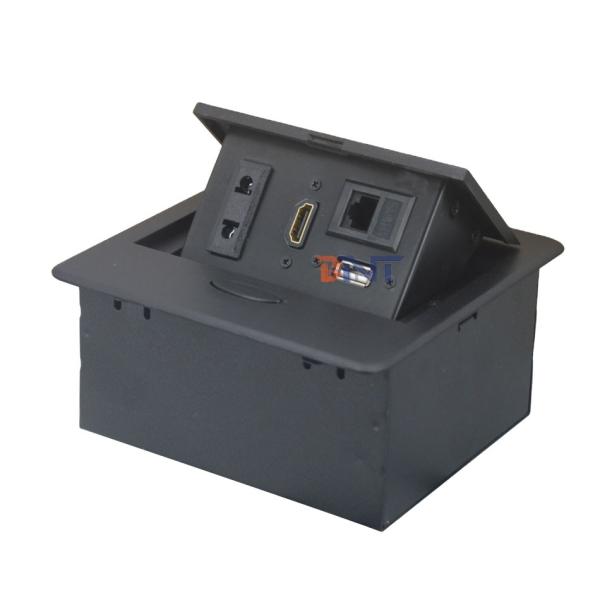 Cheap Europe popular pop up open cover conference desktop power socket for sale