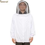 S-2XL Zippered Hood Beekeepers Protective Clothing Economic Type Bee Jacket