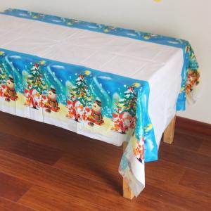 Quality Waterproof Airlaid Christmas Paper Table Covers OEM SGS Listed wholesale