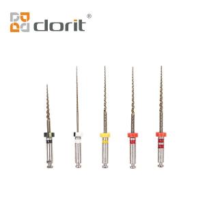 Quality DORIT Dental Rotary Endodontic Files Myth Files Golden Endo File Niti 25mm wholesale