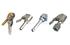 Quality Brass Dual / Single Brass Tire Chuck 5/16&quot; Hose Barb , 1/4&quot; Male or Female Thread wholesale