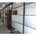 Frosted Home Office Plastic Film For Windows , Self Static Vinyl Security Window