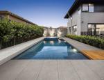 Grey 20mm Thickness Outdoor Decorative Tiles , ISO13006 300x600mm Plaza Tiles