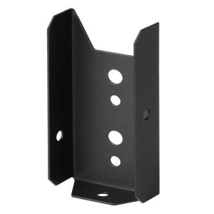 Quality ISO9001 Rohs CE 16949 Black Deck Rail Bracket Connectors for Pergola Wood Post Base wholesale