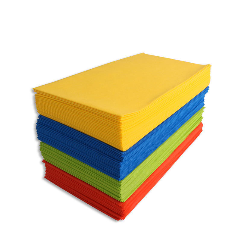 Clear Spunbond PP Dot Style Non Woven Table Cover Tear Proof Oilproof