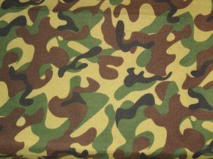 China Enzyme wash Polyester/Cotton africa military combat camouflage fabric twill Traditionlly design on sale