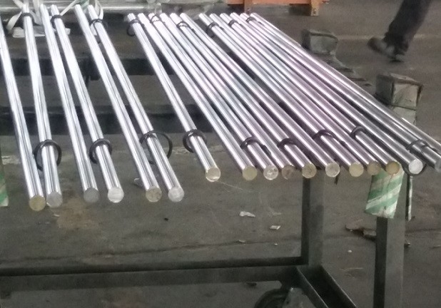 40Cr / CK45 Hard Chrome Plated Rod Tempered Rod For Hydraulic Cylinder