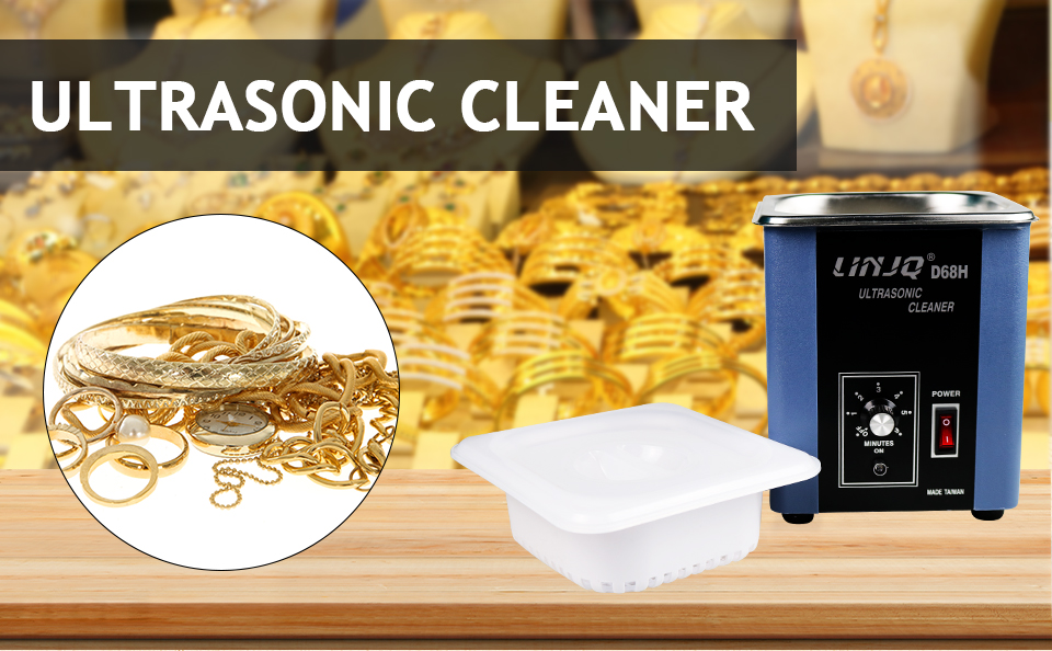 D68H Jewelry Cleaning Machines With Basket Ultrasonic Machine For Jewellery
