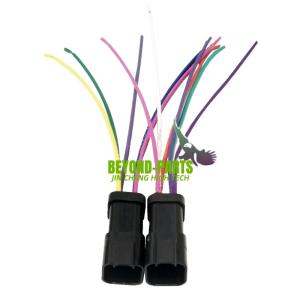 Quality catererpillar 320B Excavator Spare Parts Throttle Motor Plug 5 Pins wholesale