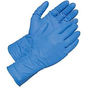 Quality Hospital Blue Nitrile Medical Gloves Good Sensitivity Excellent Tear Resistance wholesale
