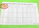 Aerospace Rubber NBR O Ring Repair Kit -40°F - +257°F Operating Temperature