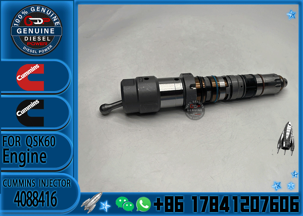 Diesel Fuel Injector 4001813 4087893 4088416 4088428 For QSK45 QSK60 Engine