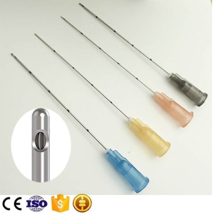 Blunt Tip Micro 18G 21G 23G 25G 27G Cannula Piercing Needles