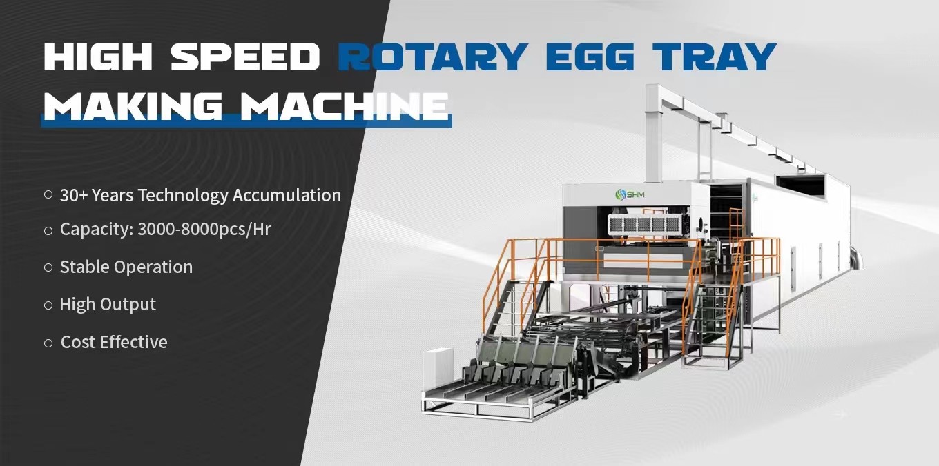 Egg Tray Making Machine Fully Automatic Waste Paper Recycling Machine