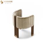 Nordic Armrest Dining Chair Modern Luxury Restaurant Furniture
