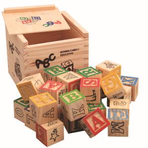 Quality 27pcs Wooden Alphabet Blocks Letter Blocks Printed With Number wholesale