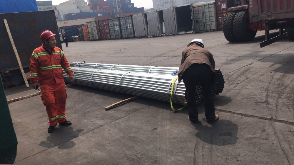 Pre Galvanized Square Steel Tube Light Zinc Coating 40-120g