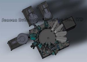 Quality Automatic Euro Cap Assembly Machine 380V For Infusion Film Cover wholesale