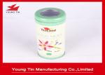 Round Cylinder Gourmet Tea Tin Box
