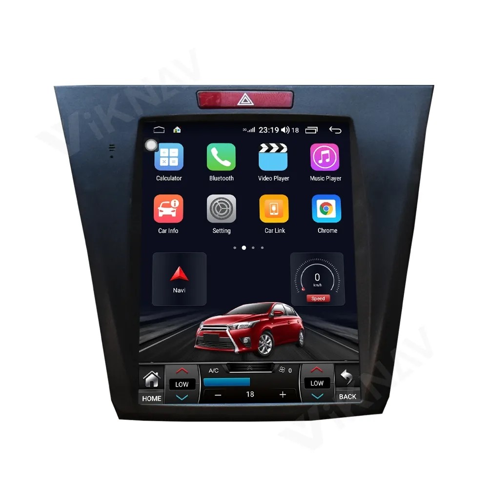 10.4 Inch Touch Screen Stereo For 2013 Acura ILX 128G Navigation GPS Multimedia DVD Player Android Wireless Carplay
