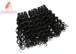 100% Brazilian Human Hair , Human Virgin Italian Curly Cuticle Aligned