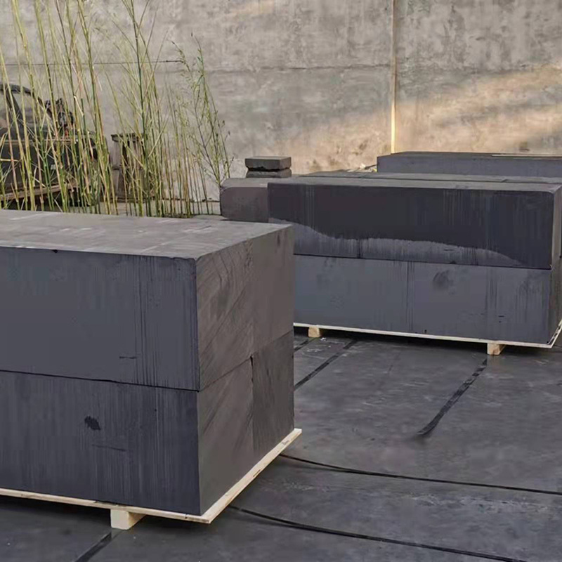 High Pure Graphite Materials for Custom High Density Graphite Block and Brick Manufacture