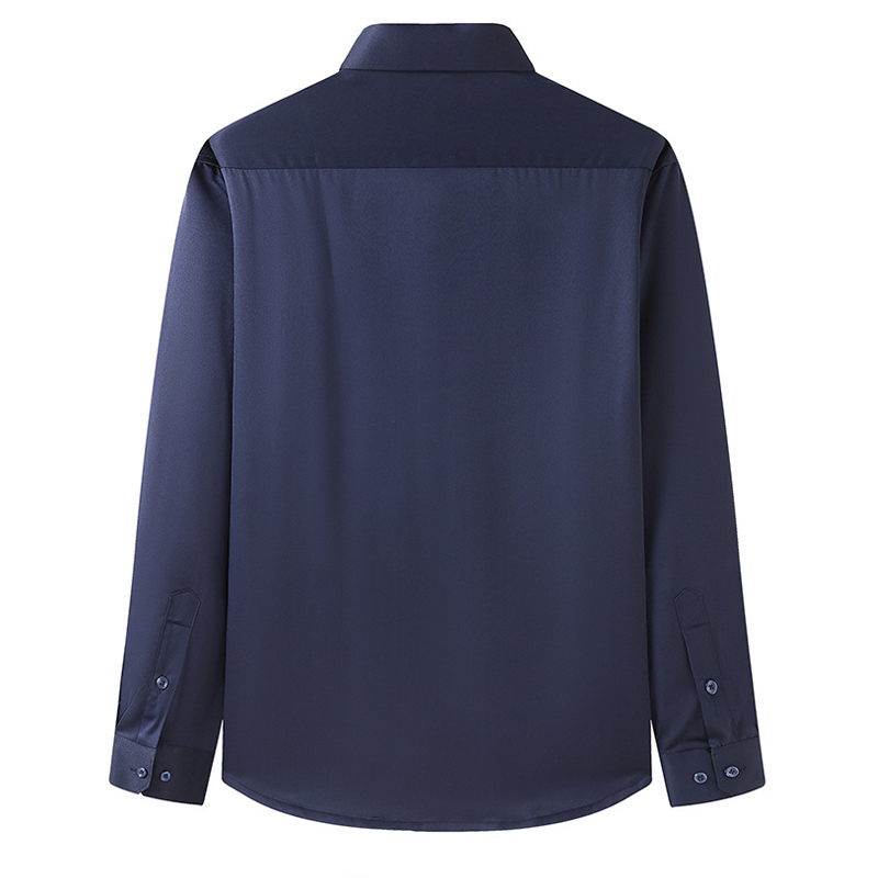 Men's Oversize Cotton Long Sleeve Tropical Print Summer Blank Designer Formal Plain Shirts