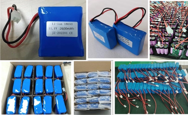 18650 Cell 12 Volt Lithium Battery Pack 3500mAh 12v 40w for Consumer Electronics