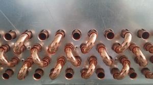 Quality Cold room condensing unit dry cooler with copper tube wholesale