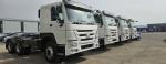 Howo Sinotruk 371 Used Tractor Truck ZZ4257N3241W Chassis Model
